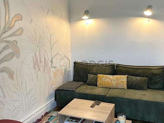 Appartement 1 chambre meublé avec ascenseur Montmartre Paris 18°