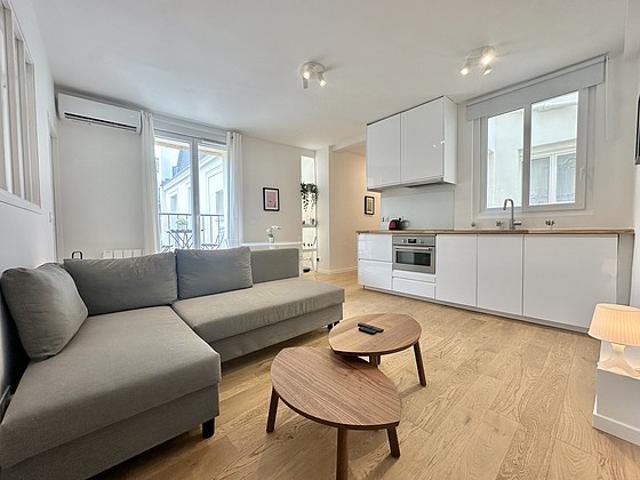 Appartement 1 chambre meublé avec ascenseur, cave et local à vélos République Paris 11°