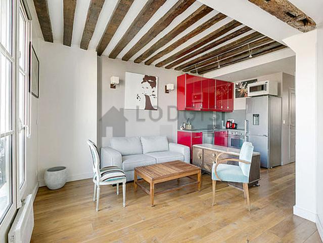 Appartement 1 chambre meublé avec ascenseur Châtelet – Les Halles Paris 1°