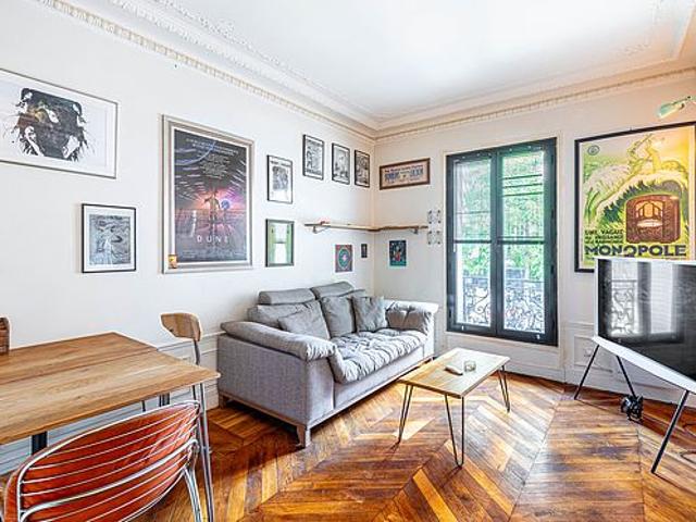 Appartement 1 chambre meublé avec ascenseur Commerce Paris 15°