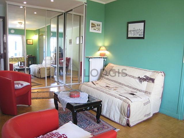 Appartement 1 chambre meublé avec ascenseur, concierge et place de parking en option Alésia Paris 14°