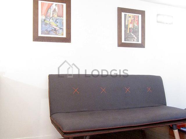 Appartement 1 chambre meublé avec ascenseur et local à vélos Opéra Paris 9°
