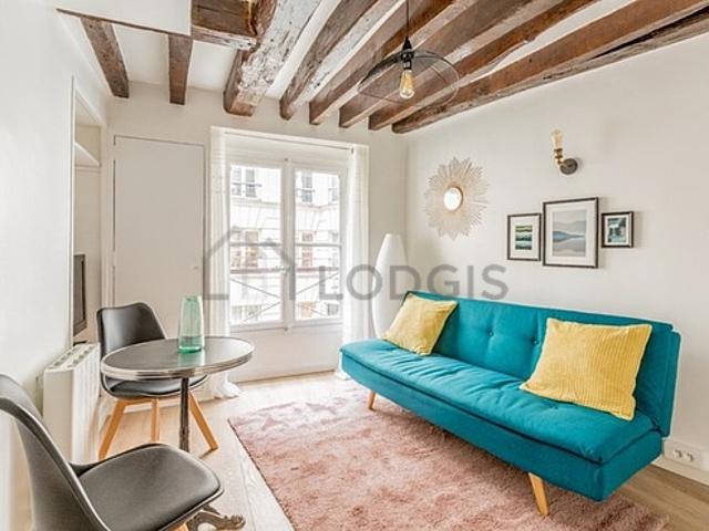 Appartement 1 chambre meublé avec ascenseur Louvre Paris 1°