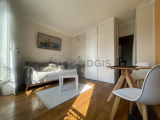 Appartement 1 chambre meublé avec local à vélos Batignolles Paris 17°