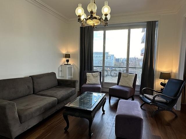 Appartement 1 chambre meublé avec terrasse et ascenseur Auteuil Paris 16°