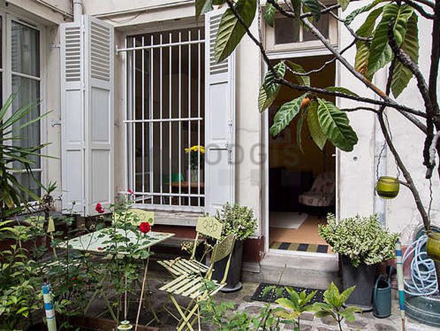 Appartement 1 chambre meublé avec terrasse La Villette Paris 19°
