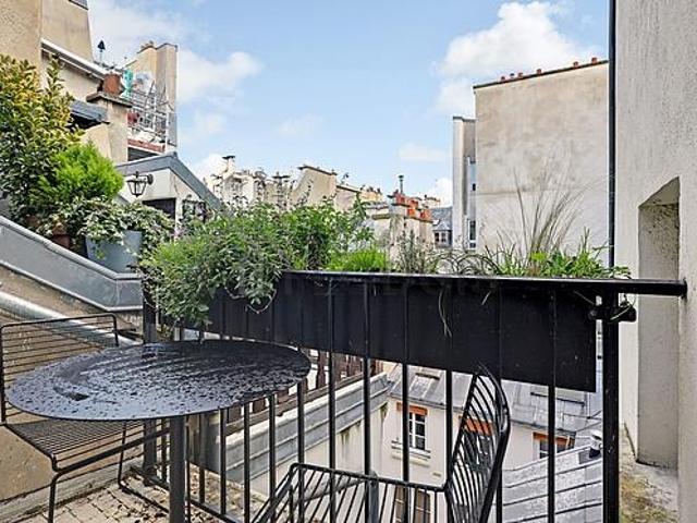 Appartement 1 chambre meublé avec terrasse Le Marais Paris 3°