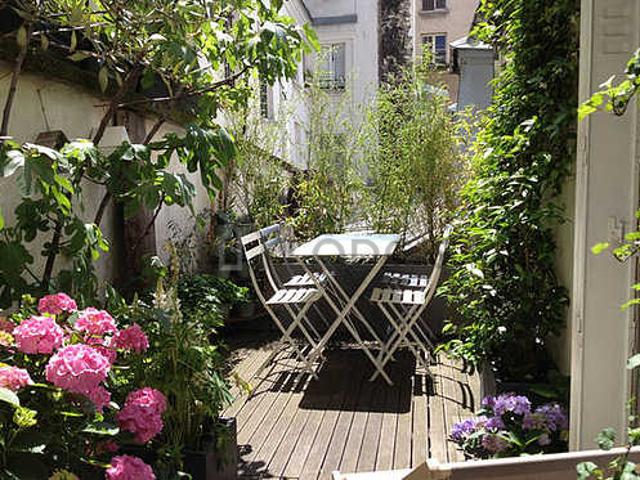 Appartement 1 chambre meublé avec terrasse, piano et concierge Le Marais Paris 3°