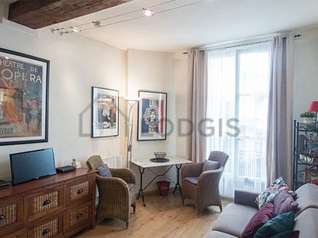 Appartement 1 chambre meublé Grands Boulevards Montorgueil Paris 2°