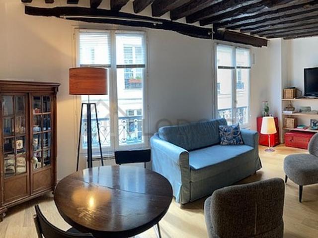 Appartement 1 chambre meublé Grands Boulevards Montorgueil Paris 2°