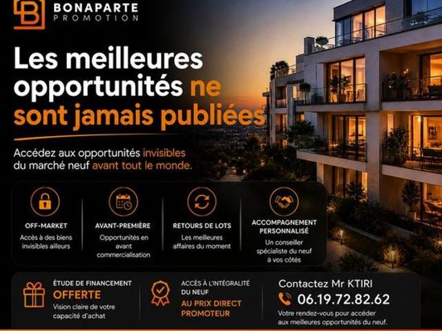 Appartement 1 pièce OFF MARKET