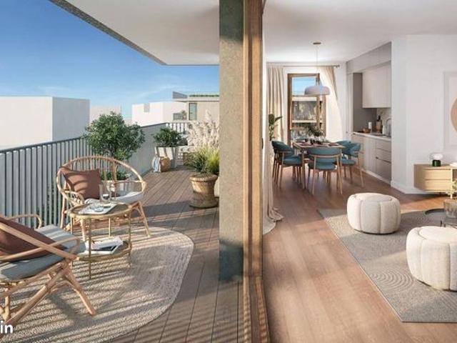 Appartement 1 pièce Aubervilliers quartier Fort d'Aubervilliers proche métro