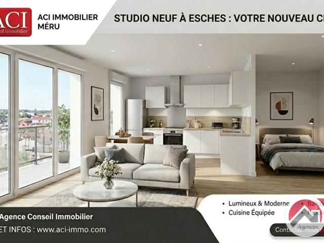 Appartement 1 pièce à Esches 60110