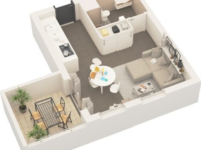 Appartement 1 pièce à louer