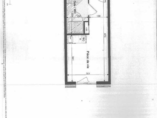 Appartement 1 pièce à Metz