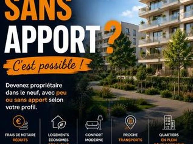 Appartement 1 pièce Acheter sans apport