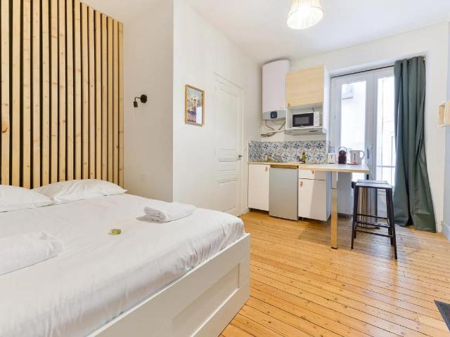 Studio rénové de 17 m² à Nantes, proche tramway