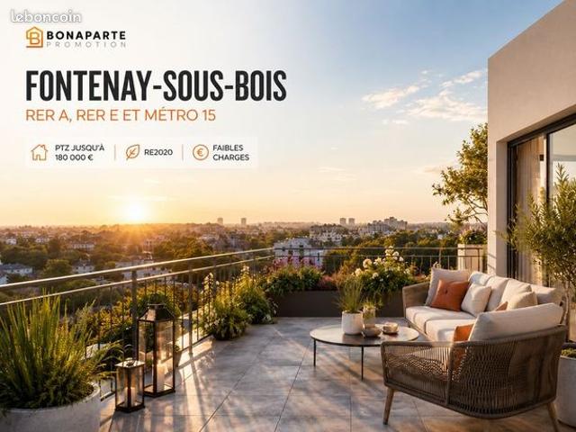 Appartement 1 pièce ENTRE BOIS & VIE DE QUARTIER