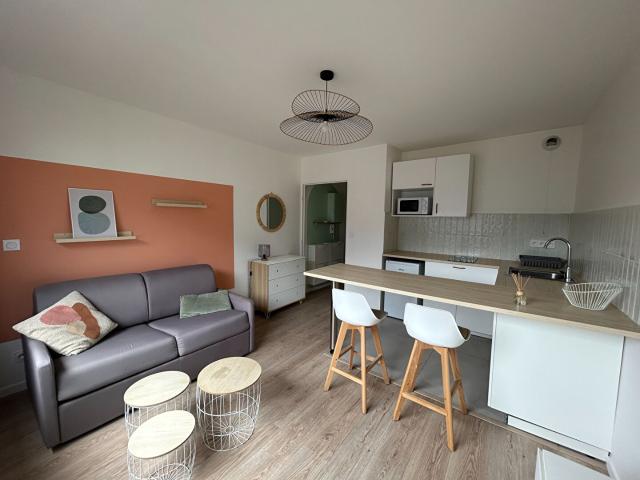 Appartement 1 pièce Le Mans 21.81m² 500€ à louer l'Adresse