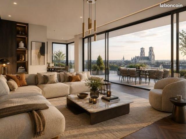 Appartement 1 pièce LES PLUS BEAUX ATTIQUES du 37
