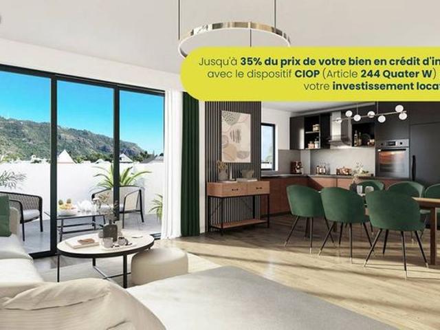 Appartement 1 pièce Saint Denis à 2 min a pied du Jardin de l'Etat