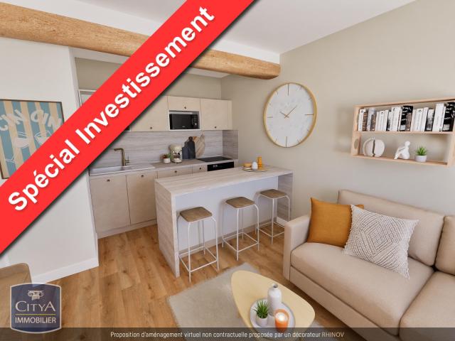 Appartement 1 pièce 14 m²