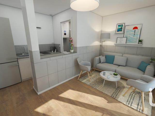 Appartement 1 pièce 16 m²