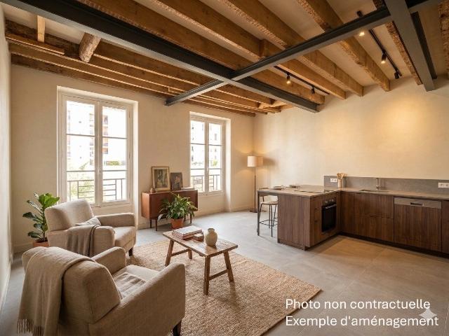Appartement 1 pièce 16 m²