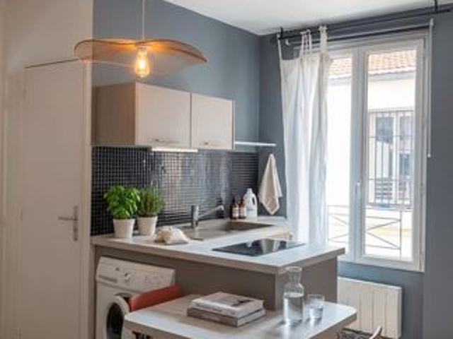 Appartement 1 Pièce 16 m² Paris XX°