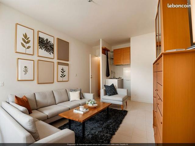 Appartement 1 pièce 17 m²