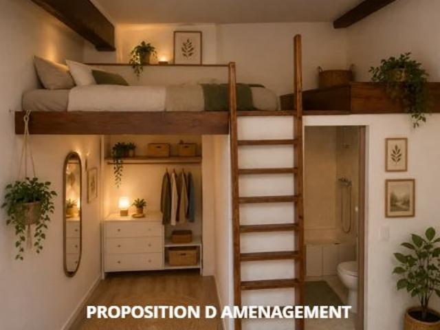 Appartement 1 pièce 17 m²