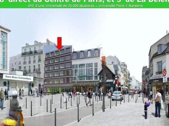 Appartement 1 pièce, 17 m² à louer à Bois Colombes 92270