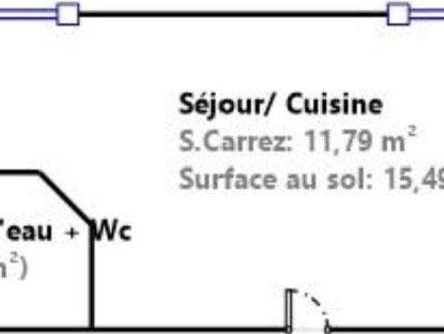 Appartement 1 pièce, 17 m² à louer à Bondy 93140