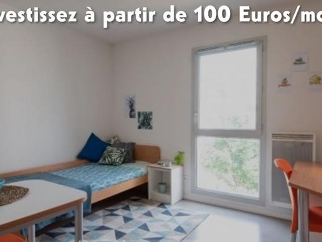 Studio 1 pièce 18 m²