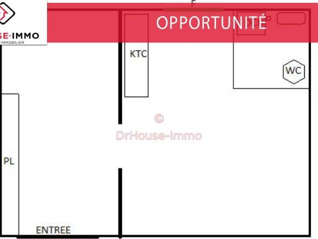 Appartement 1 pièce 18 m²