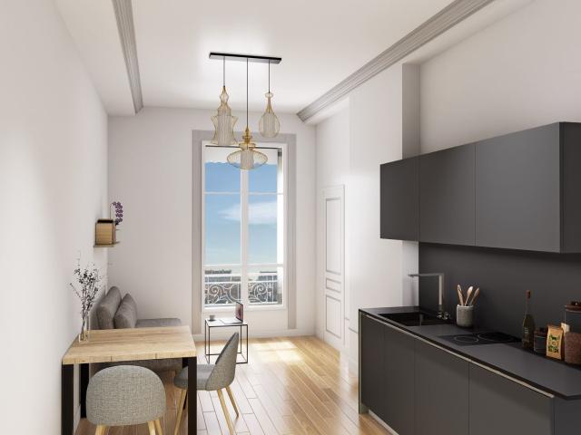 Appartement 1 pièce 18 m²