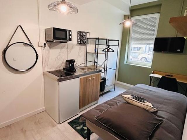 Appartement 1 pièce, 18 m² à louer à Lys lez Lannoy 59390