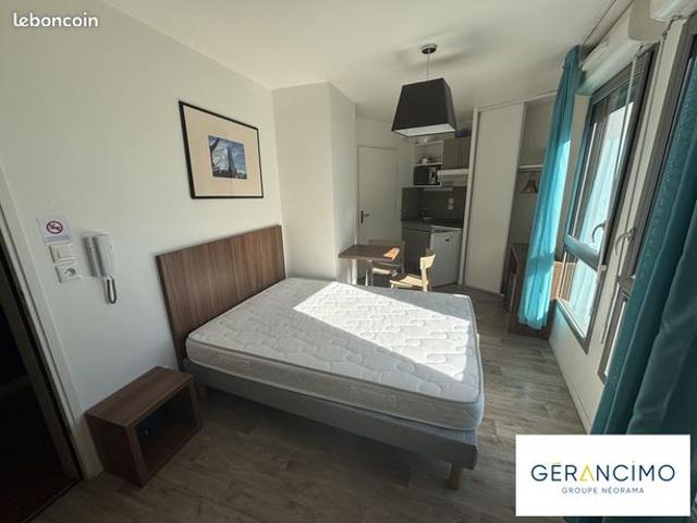 Appartement 1 pièce 19 m²