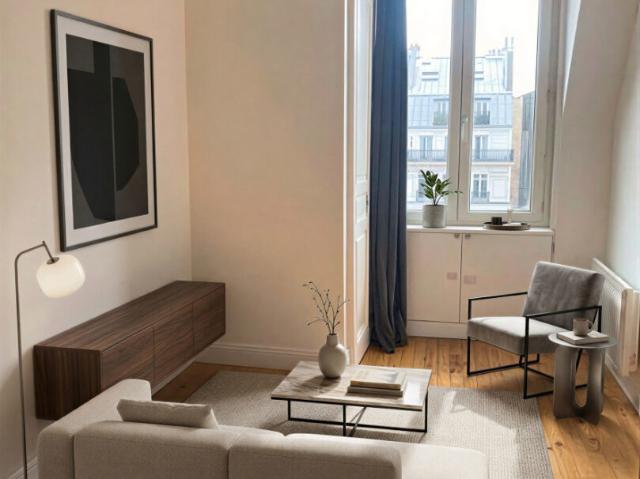 Appartement 1 pièce 19 m²