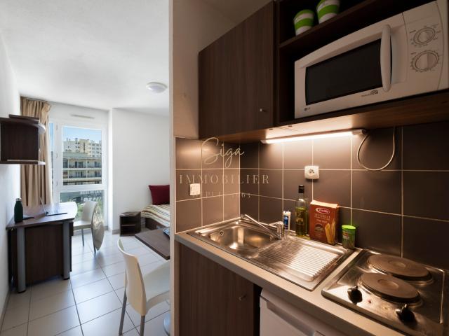 Appartement 1 pièce 19 m²