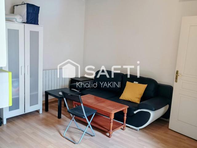 Appartement 1 pièce 19 m²