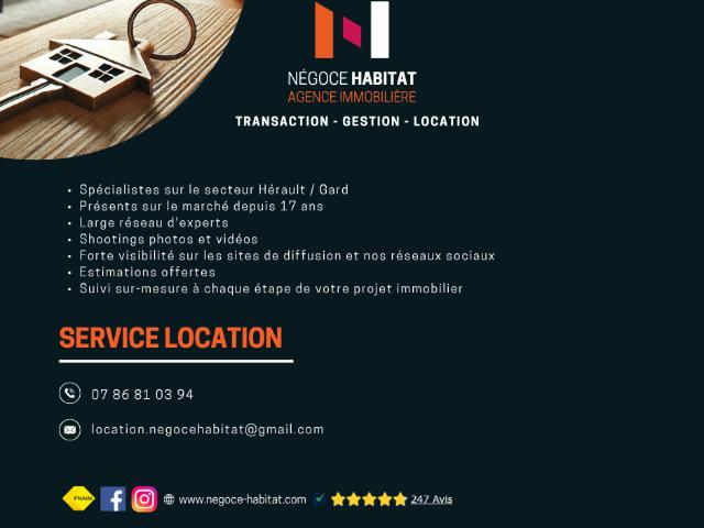 Appartement 1 pièce, 19 m² à louer à Montpellier 34000