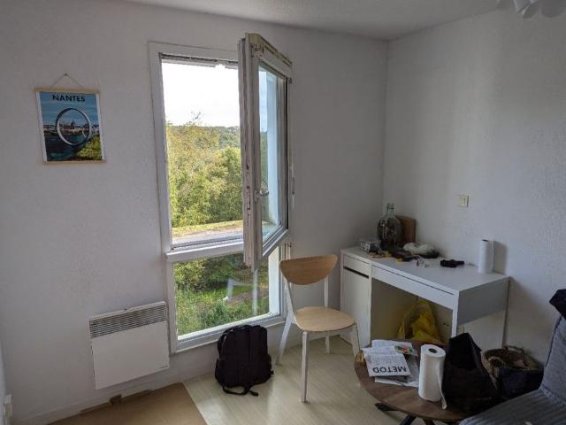 Appartement 1 pièce, 19 m² à louer à Nantes 44000