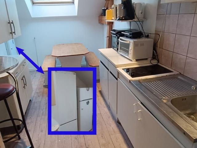 Appartement 1 pièce, 12 m² à louer à Nantes 44000