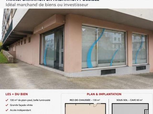 Appartement 1 pièce 130 m²