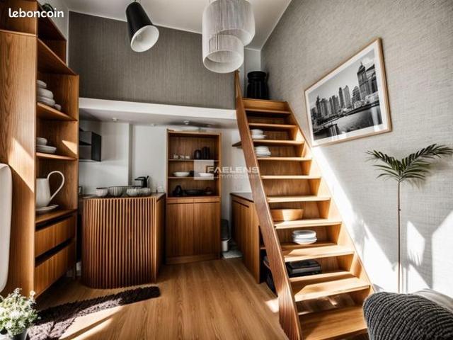 Appartement 1 pièce 13 m²