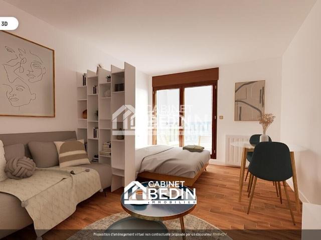 Appartement 1 pièce 24 m²