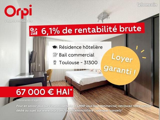 Appartement 1 pièce 24 m²