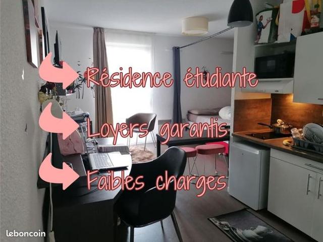 Appartement 1 pièce 24 m²