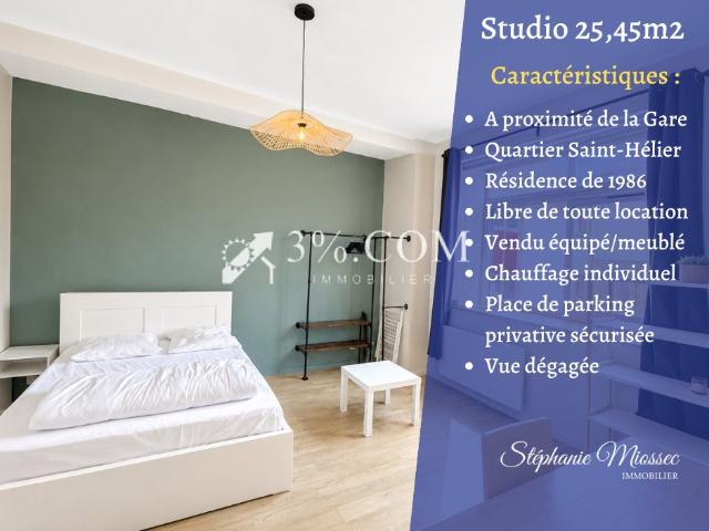 Appartement 1 pièce 25 m²